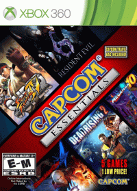 Capcom Essentials Xbox 360 US box art
